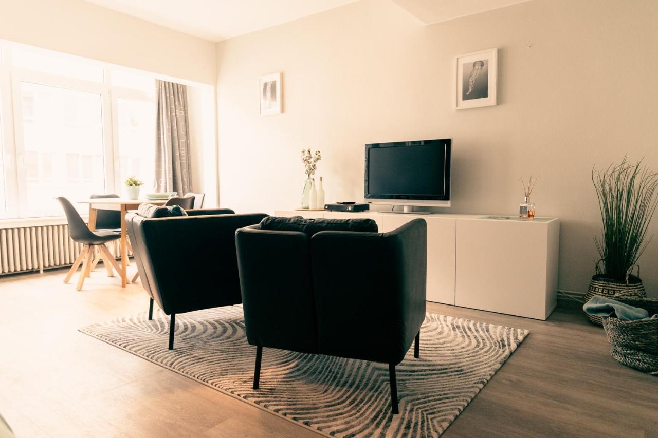 Ruime 2 Pers Studio Bij Casino Oostende: Geniet Van Zee, Kunst, En Relax Exterior foto
